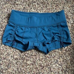 lululemon athletica Teal Athletic Shorts